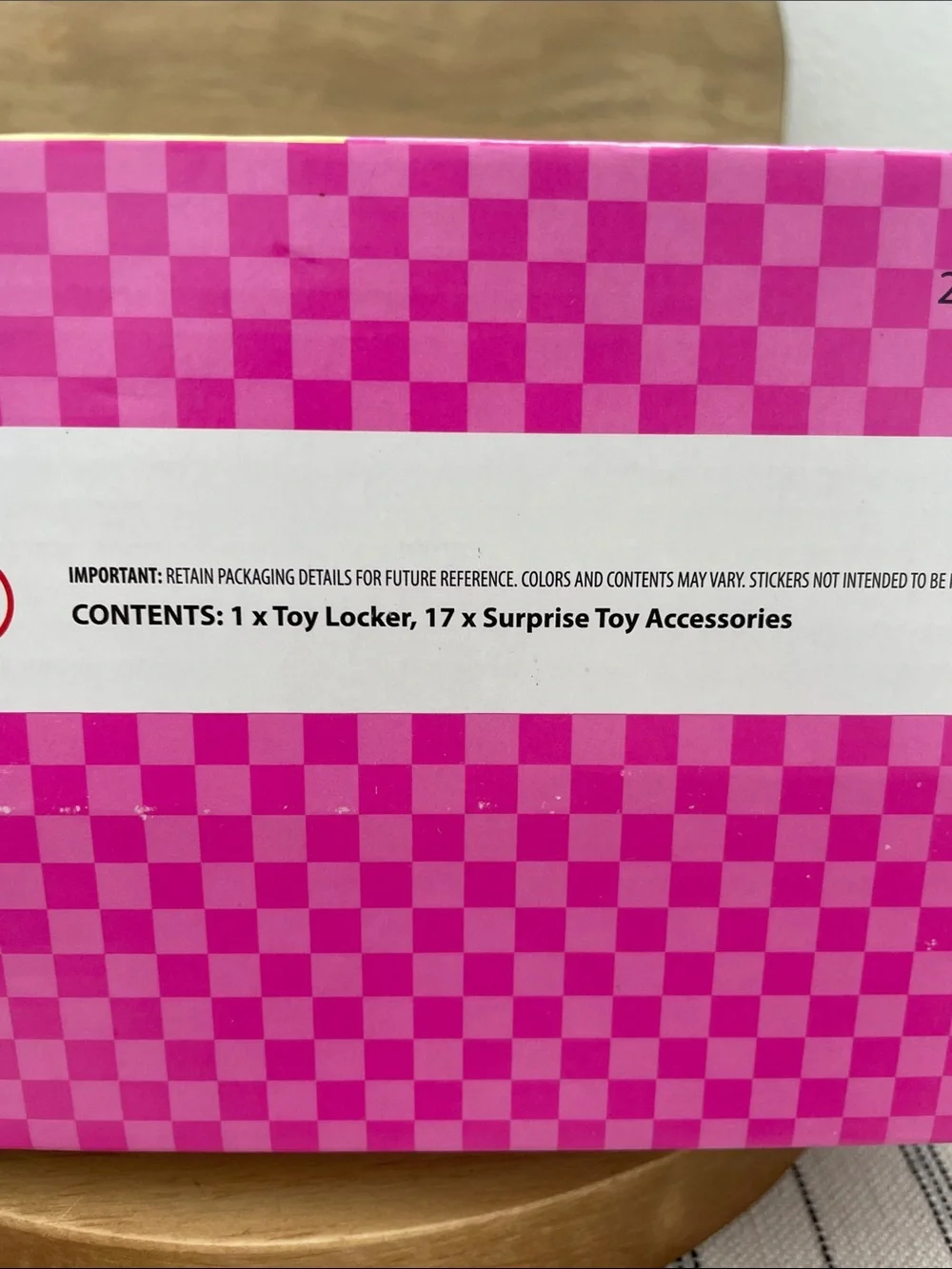 SALE! 50% Off NWT Hello Kitty Pink Mini Locker Playset with Blue Lock Accent